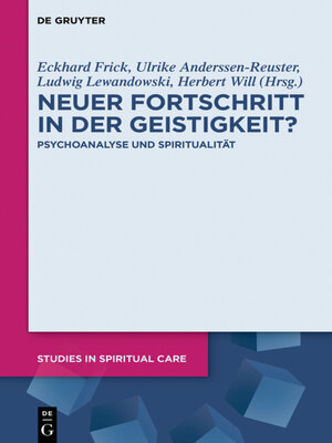 cover image of Neuer Fortschritt in der Geistigkeit?
